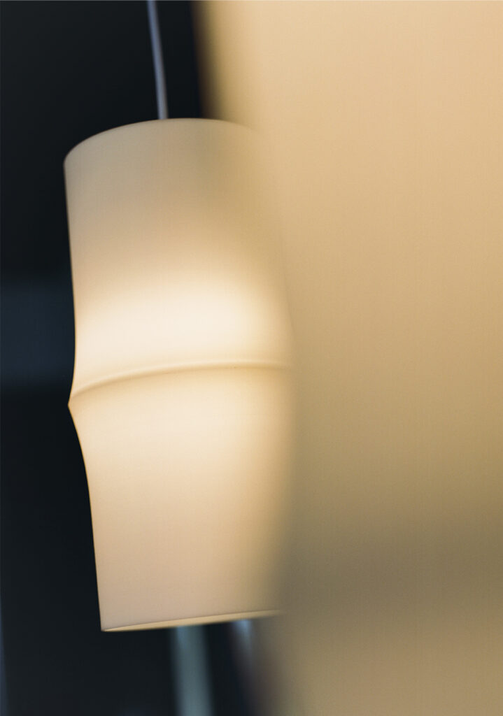 Bamboo pendant lamp by Gantri